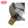 YN60 series back bottom connection pressure gauges